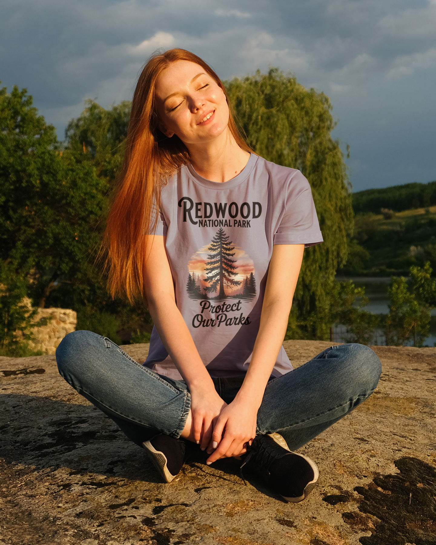 Protect Our Parks Redwood National Park Unisex Fit Soft T-Shirt