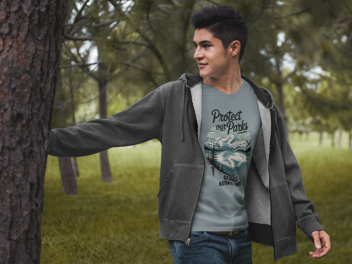 Protect Our Parks Denali National Park Unisex Fit Soft T-Shirt