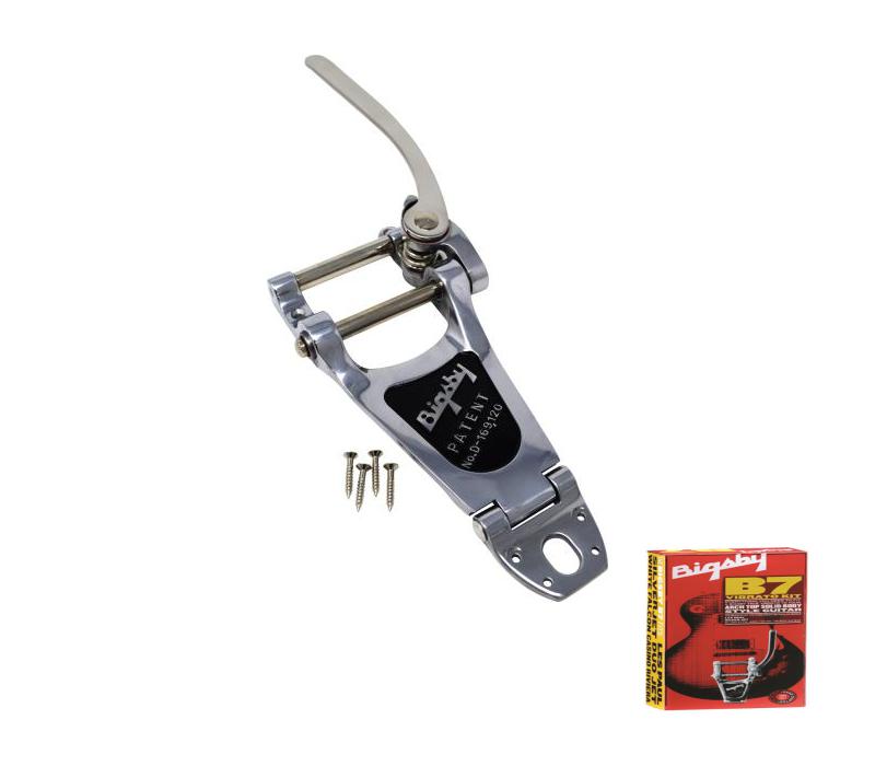 Bigsby B7 Aluminum Vibrato Tailpiece for Archtop Guitars