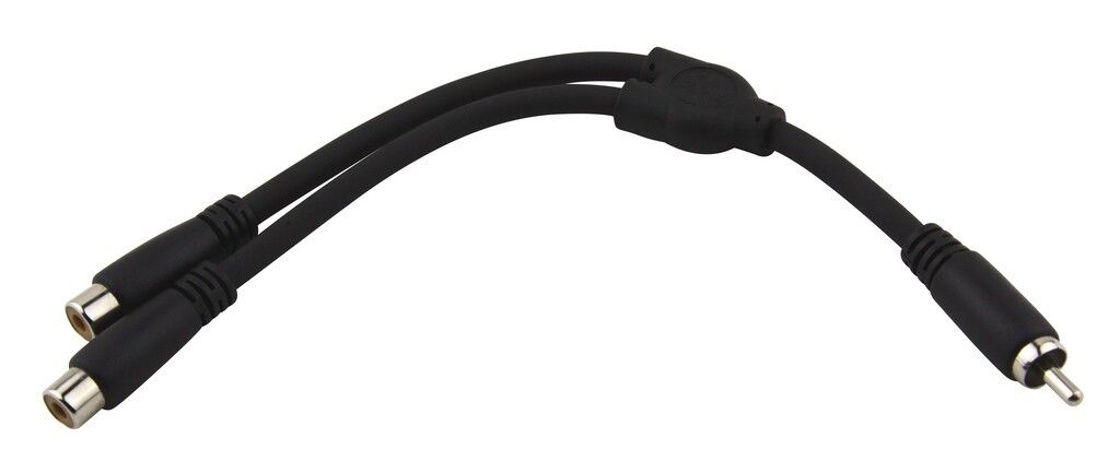PIG HOG 6' Y Cable RCA Male to Dual RCA Female Solutions