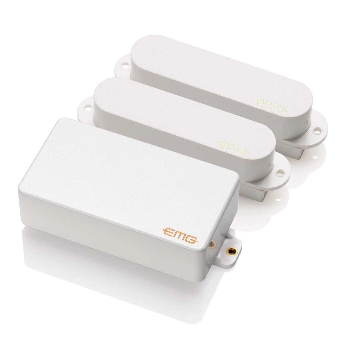 EMG SA/SA/89 Active Humbucker & Single-Coil HSS Pickup Set White