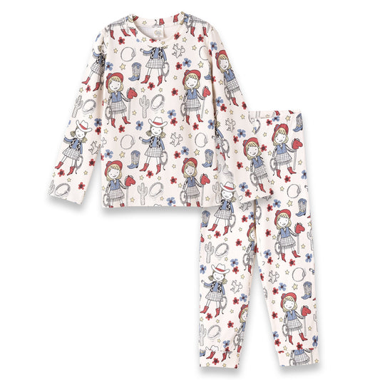Cowgirl Bamboo Pajama Set Ultra-Soft Breathable Pajamas