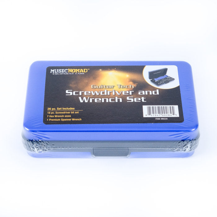 Music Nomad MN229 Premium Guitar Tech Screwdriver and Wrench Set - NEW