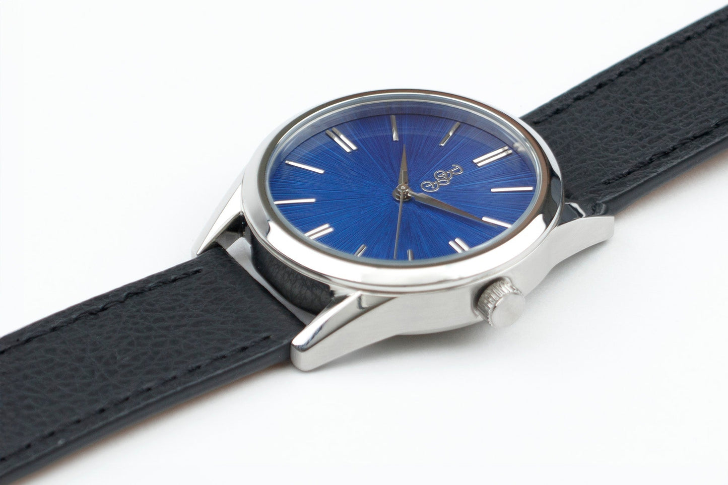 Blue Sunburst 39mm Watch The Beyond Boring Watch Company