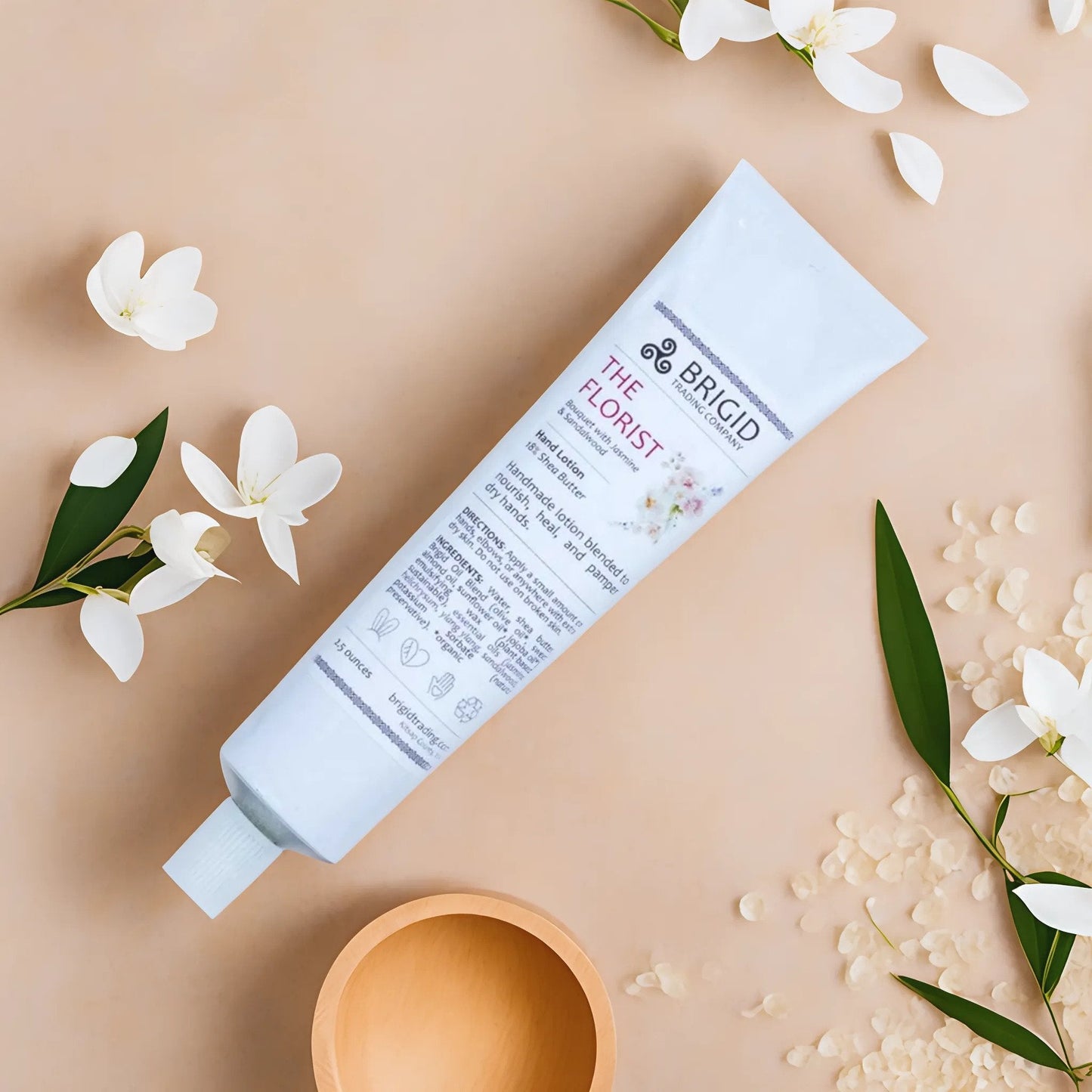 Natural Hand Lotion Jasmine Ylang Ylang Helichrysum Sandalwood The Florist