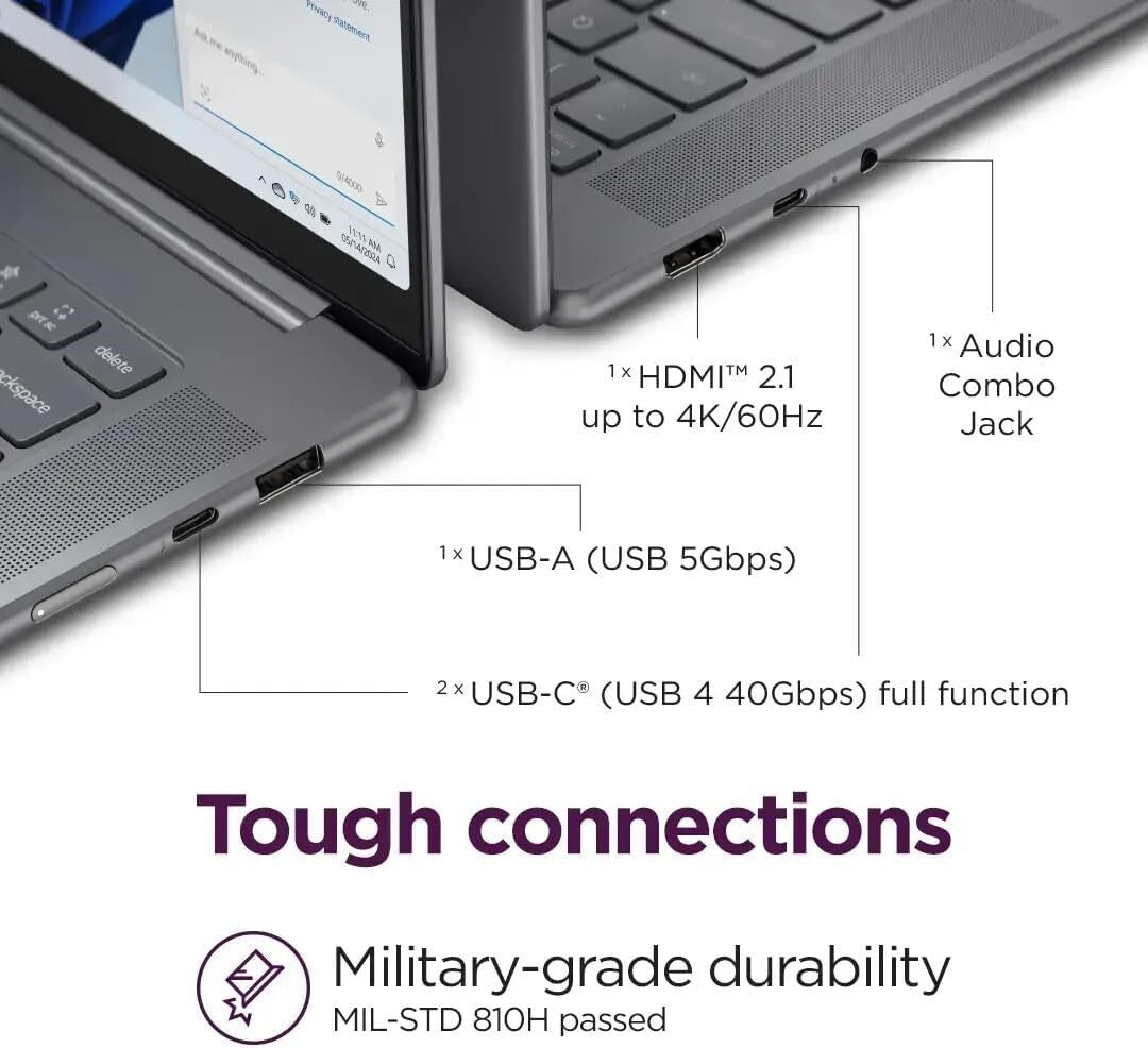 Lenovo Yoga Slim 7 Intel® Core Ultra 7 256V Luna Grey 16 GB/1 TB