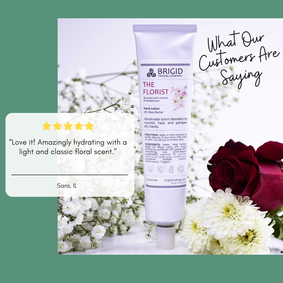 Natural Hand Lotion Jasmine Ylang Ylang Helichrysum Sandalwood The Florist