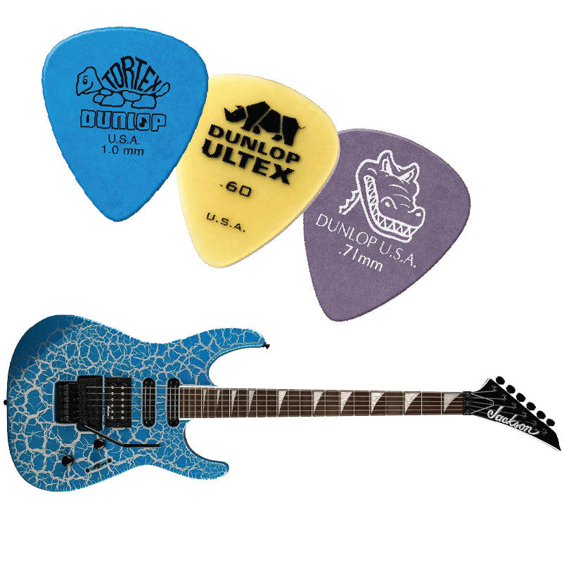 Jackson X Series Frost Byte Crackle Soloist SL3X DX Electric Guitar