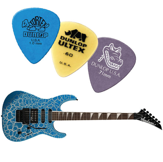 Jackson X Series Frost Byte Crackle Soloist SL3X DX Electric Guitar