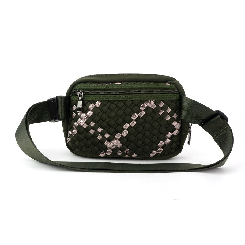 Woven Neoprene Belt Bag The Ella Babs+Birdie