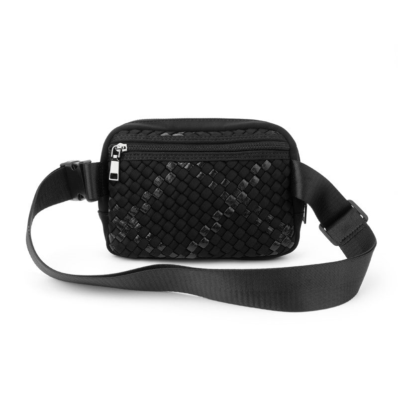 Woven Neoprene Belt Bag The Ella Babs+Birdie