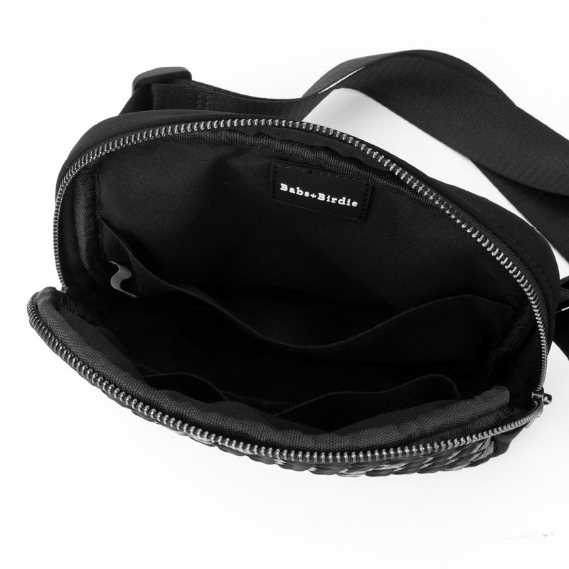 Woven Neoprene Belt Bag Compact Adjustable The Ella Babs+Birdie