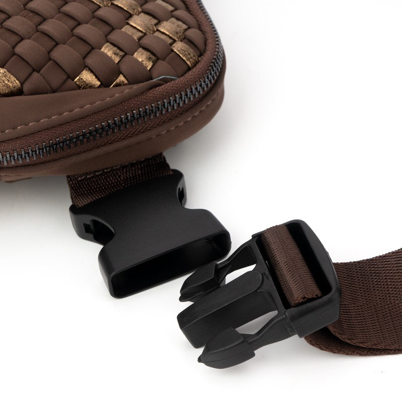 Woven Neoprene Belt Bag Adjustable Strap The Ella Babs+Birdie
