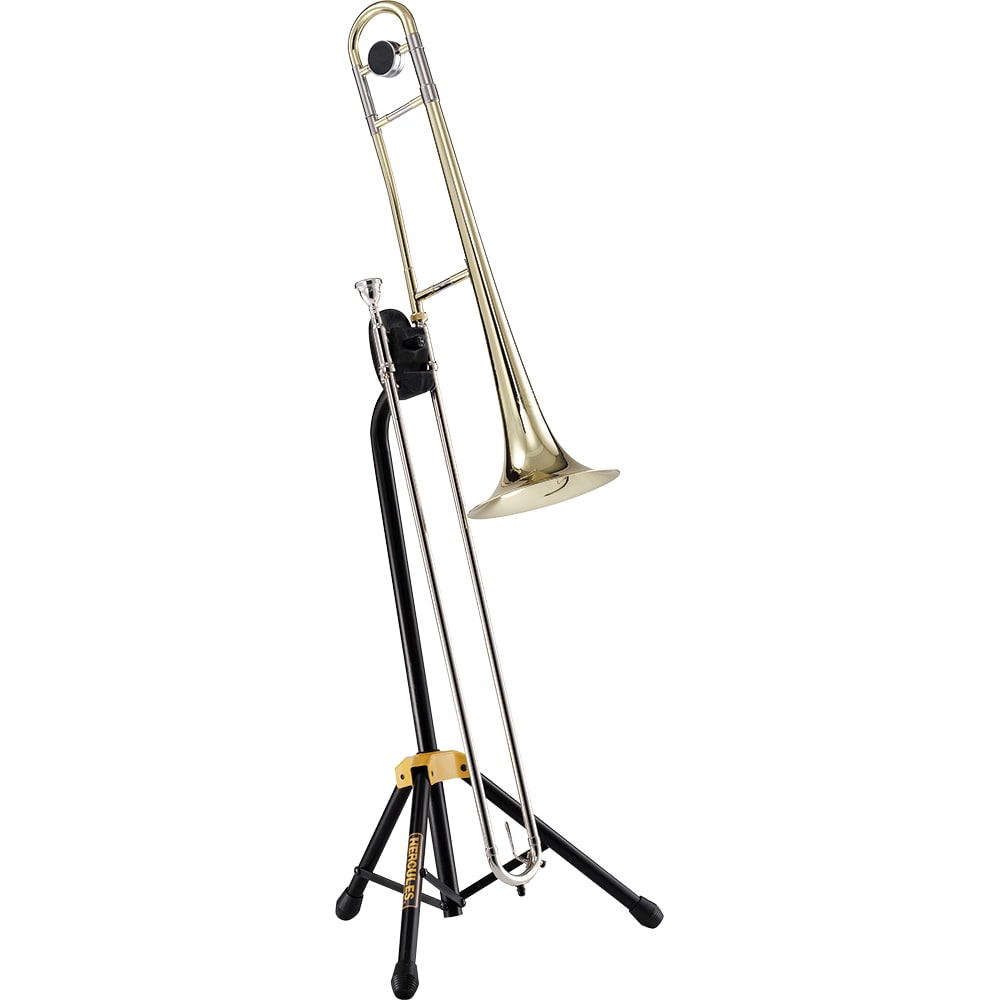 Hercules DS520B Adjustable Trombone Stand Metal 3-leg