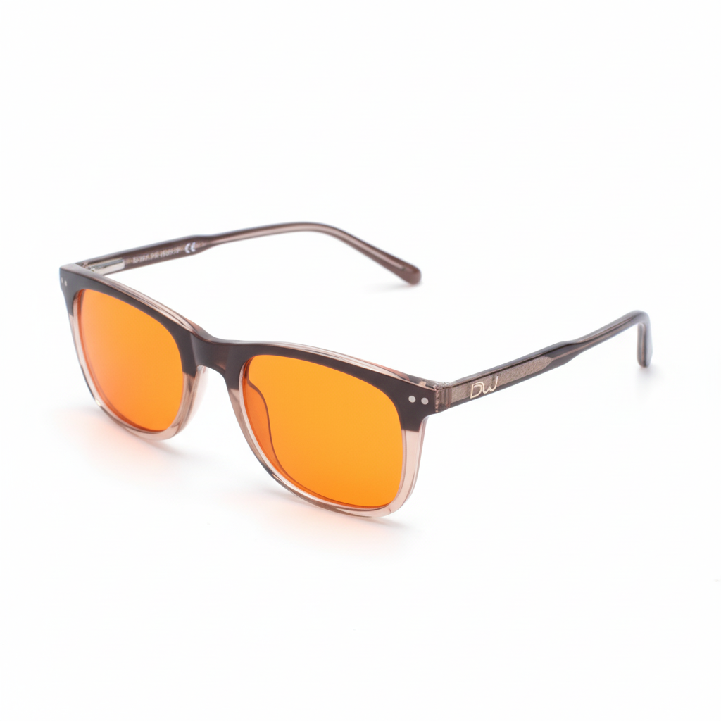 Topaz Nighttime Orange Lenses Sleep Glasses Crystal Collection St. Croix