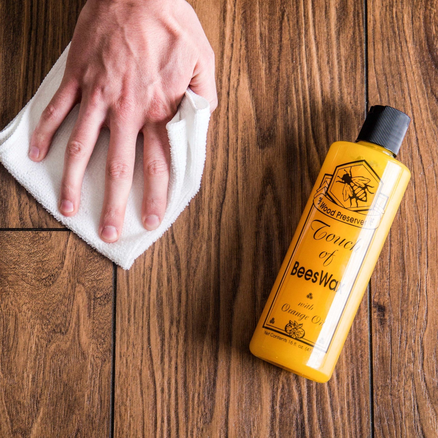 Wood Cleaner and Beeswax Set | Wood Restoration