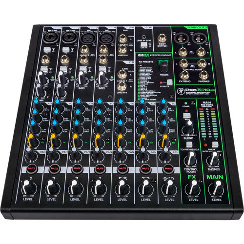 Mackie ProFX10v3 10-channel Mixer with USB and Effects-NEW