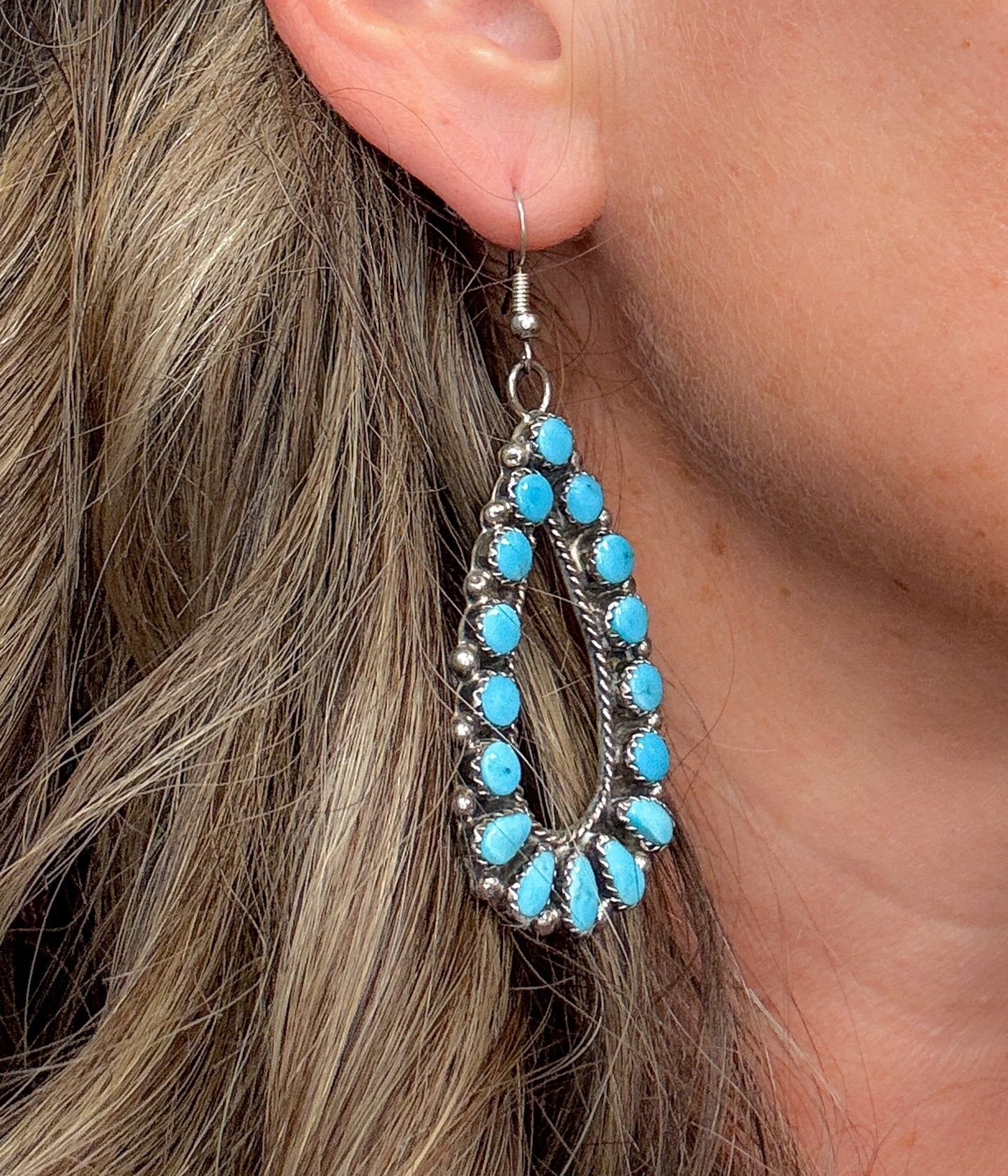 Maxwell Authentic Turquoise Earrings