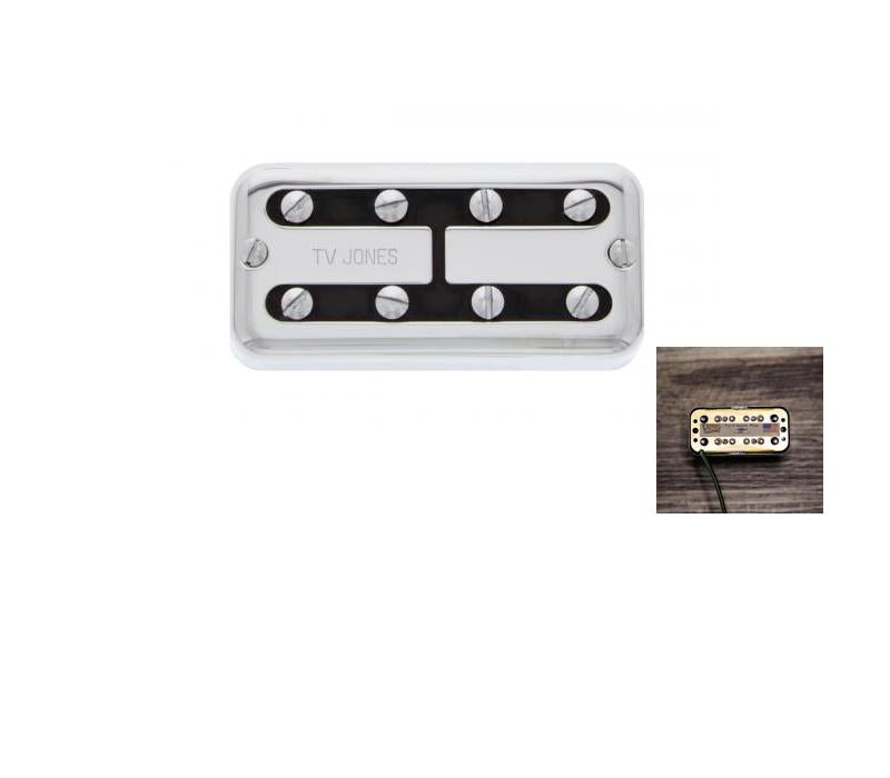 TV Jones Thunder’Tron Universal Mount Bridge Pickup - Chrome, NEW