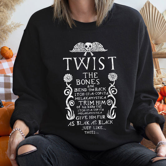 Twist The Bones Halloween Sweatshirt
