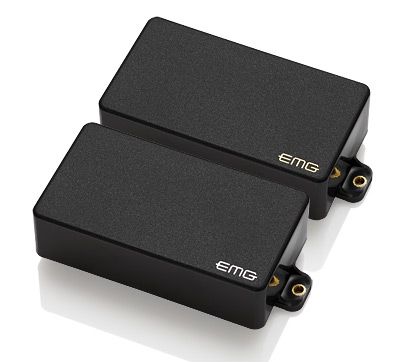 EMG ZW Active Humbucker Pickups Set Black Long Shaft Pots Zakk Wylde