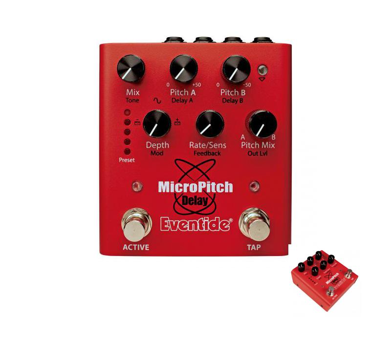 MicroPitch Dual Pitch-Shifting Delay Pedal Eventide