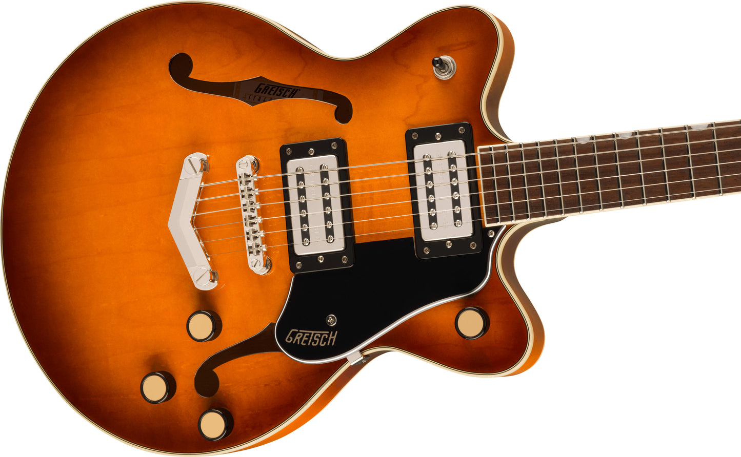 Semi-hollowbody Abbey Ale Doublecut Guitar Gretsch G2655 Streamliner Center Block Jr.