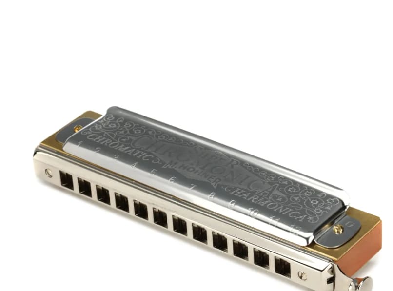 Hohner Super Chromonica Key of G 3-Octave Chromatic Harmonica