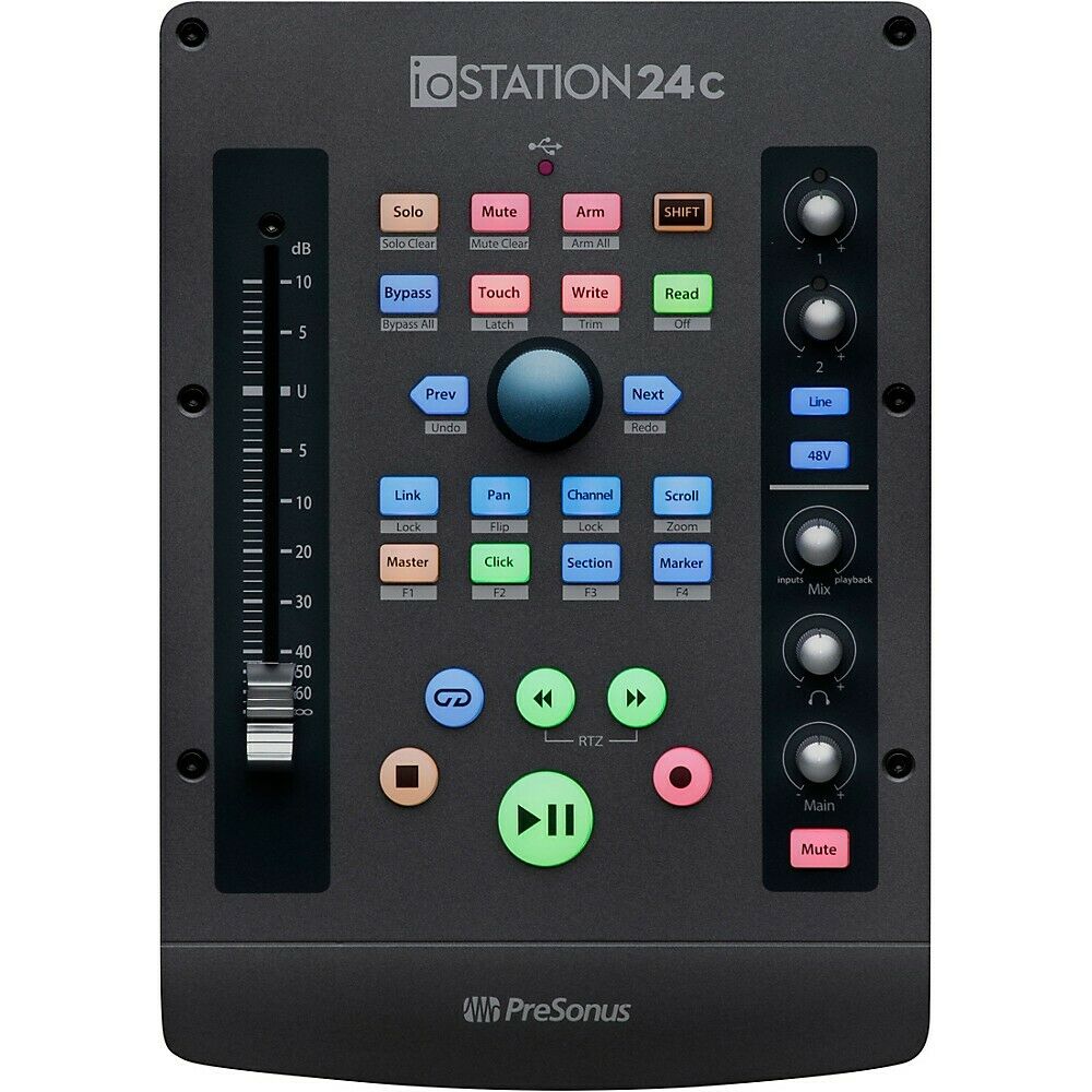 PreSonus USB-C 24-bit 192 kHz Audio Interface and Production Controller
