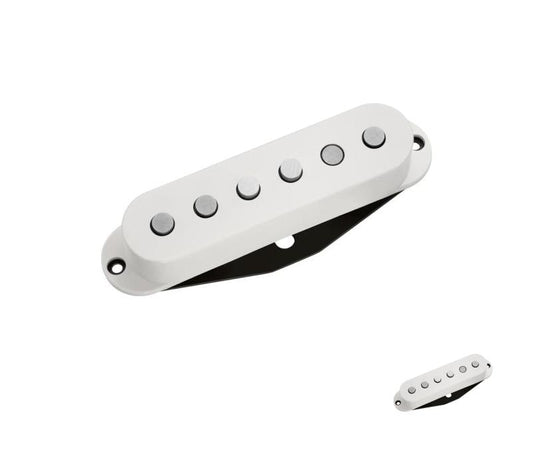 DiMarzio HS-4 Vintage Stagger Single Coil Pickup for Strat Guitar White