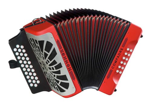 Diatonic Accordion Keys of G/C/F Button Accordion Hohner