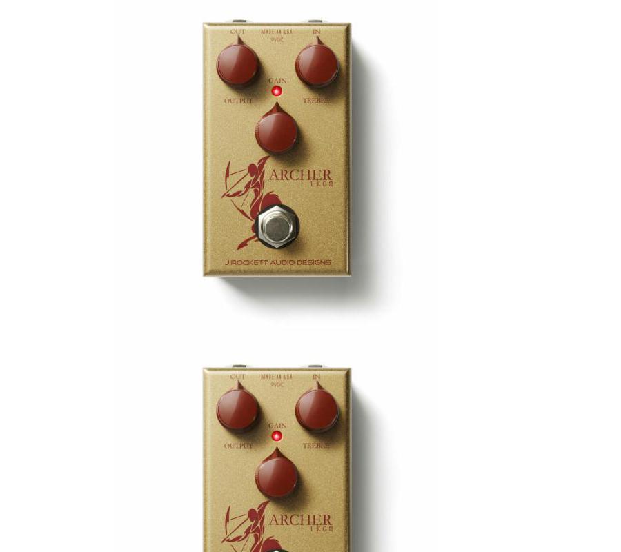 Archer Ikon Boost Overdrive Pedal Transparent Gain J. Rockett iKon Audio Designs