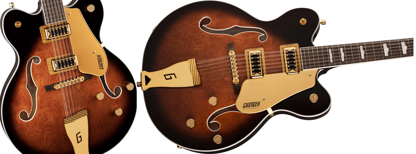 Electromatic Classic Hollowbody 12-string Guitar Single Barrel Burst Gretsch G5422G-12