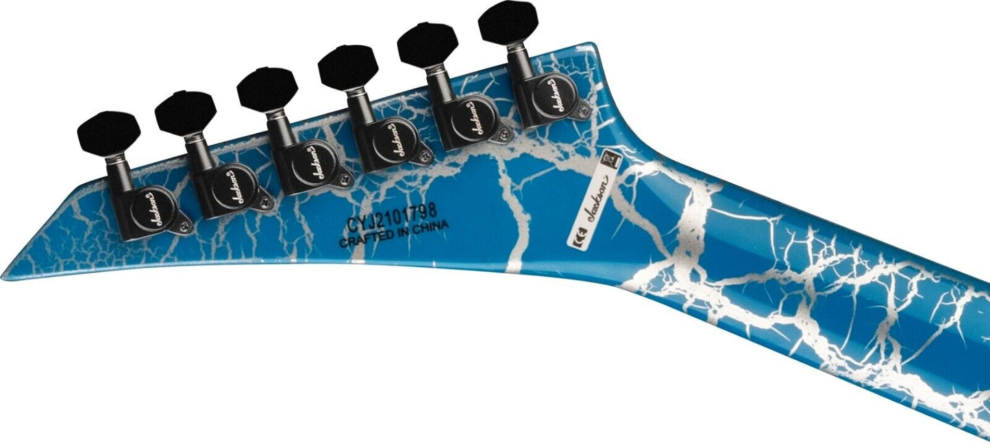 Jackson X Series Frost Byte Crackle Soloist SL3X DX Electric Guitar