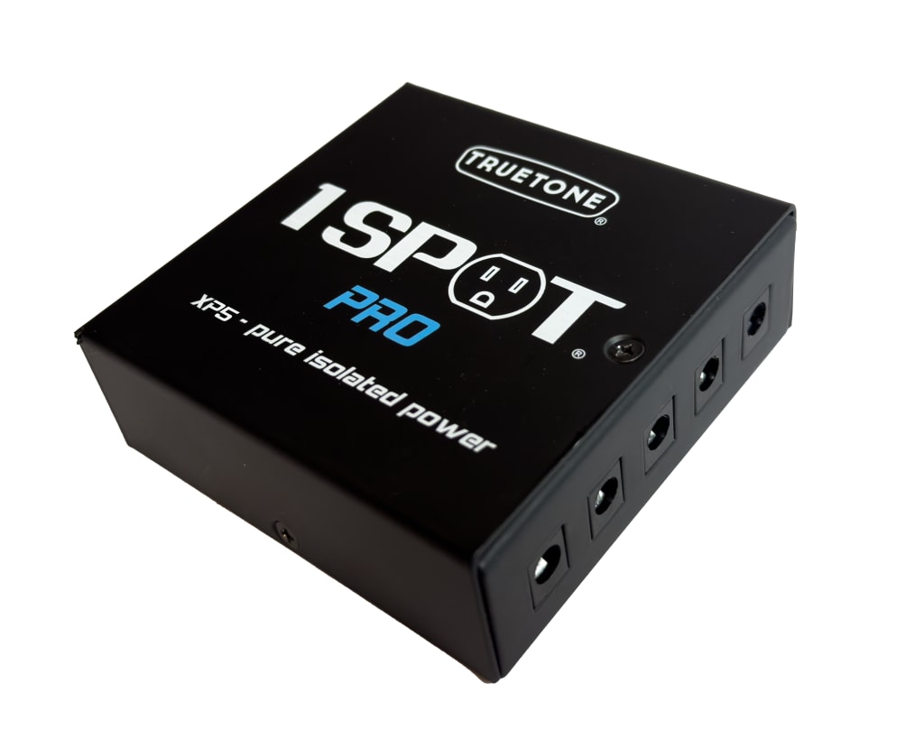 Truetone 1 Spot Pro XP5 5-output Low-profile Isolated Guitar Pedal Power Supply Expander-NEW