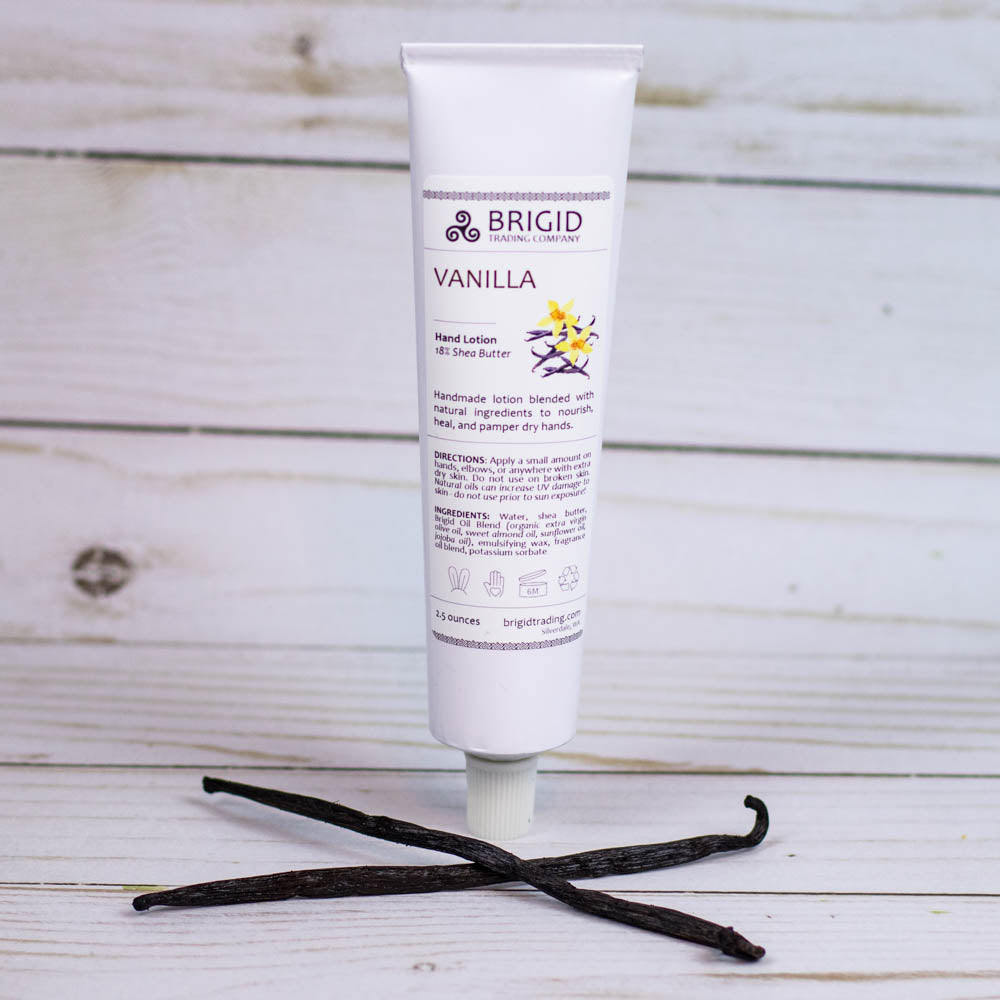 Vanilla Natural Hand Lotion French Tahitian Madagascar Vanillas