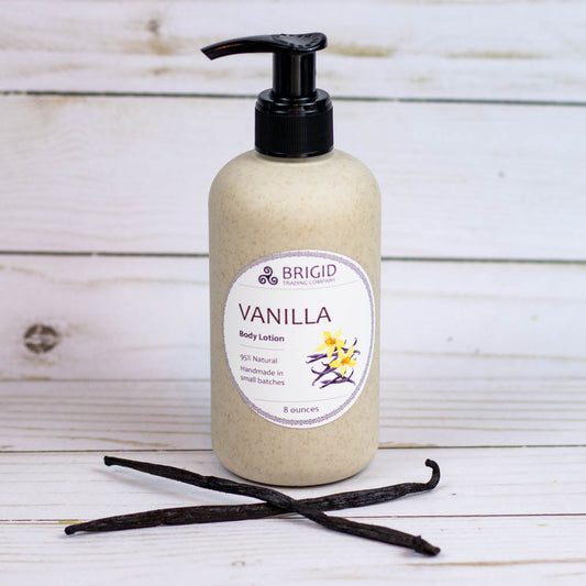 Vanilla Natural Body Lotion French Tahitian Madagascar Vanillas