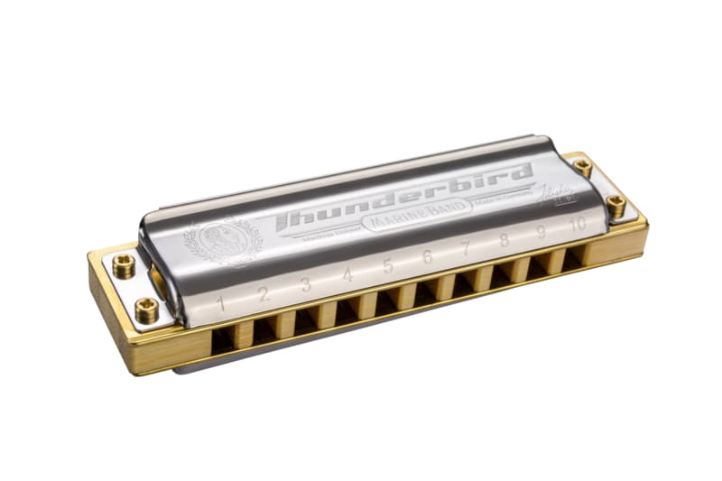 Hohner Marine Band Thunderbird Low B Flat Diatonic Harmonica