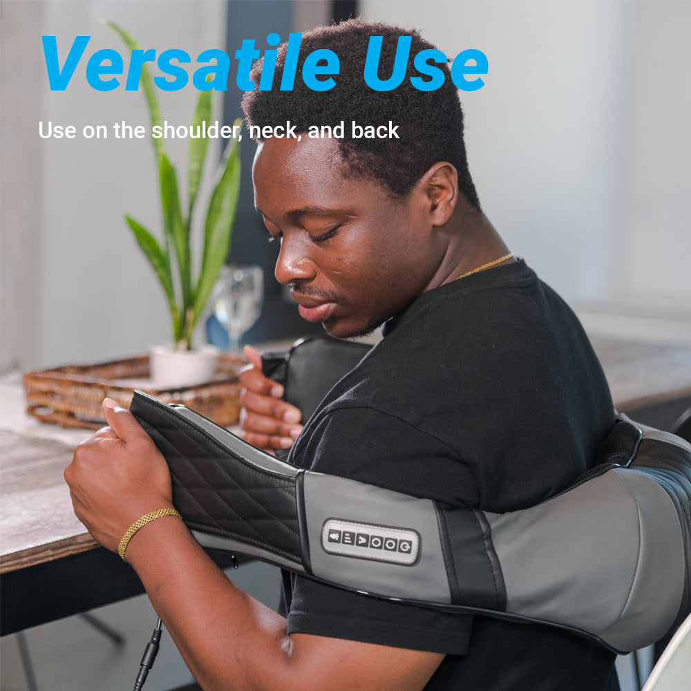 Shiatsu Neck & Back Massager with Heat Therapy