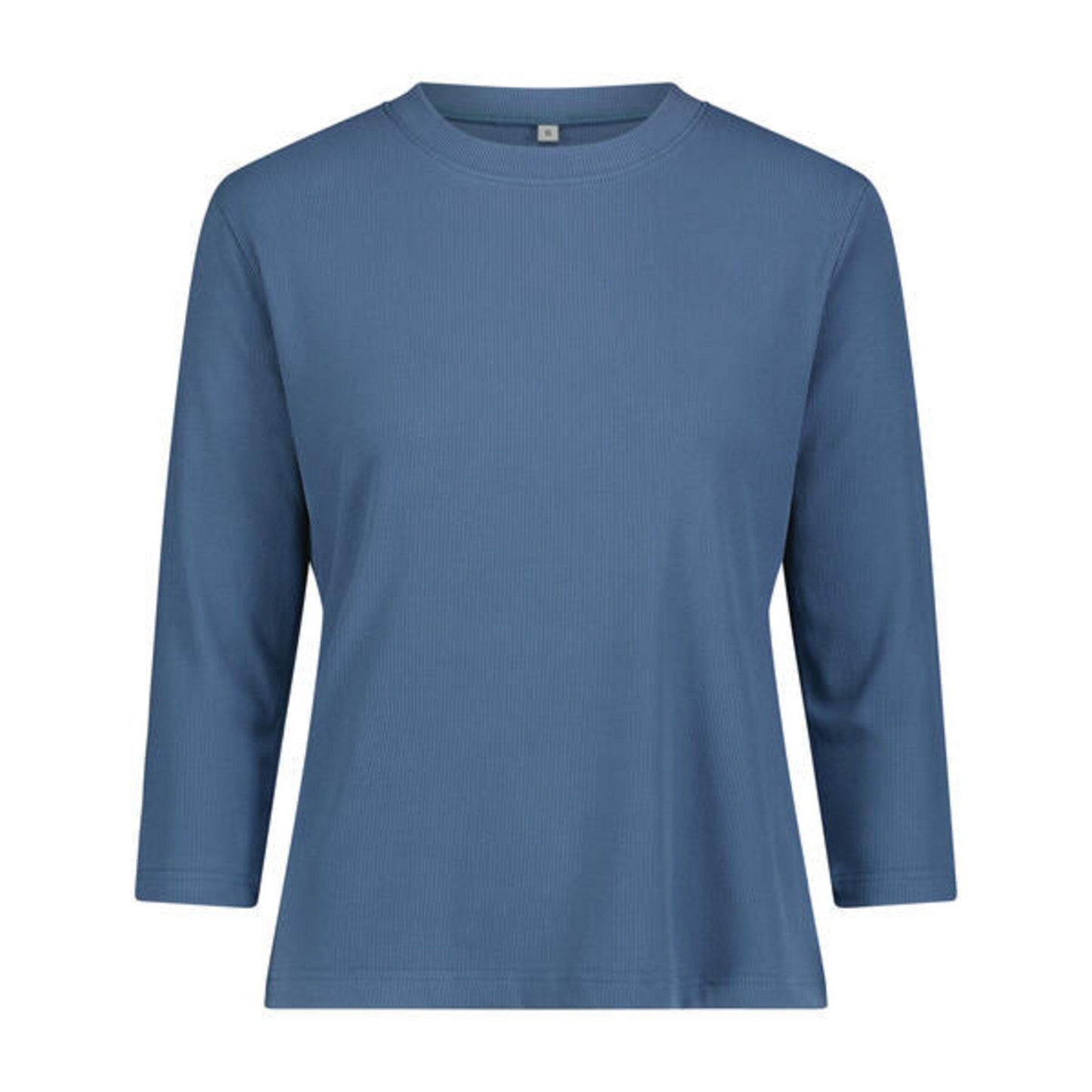 Ribbed Denim Jumper Set with 3/4 Sleeve Tee Adina Las Vegas
