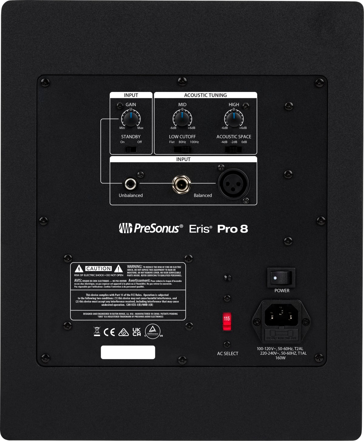 PreSonus Eris Pro 8 8-inch Powered Studio Monitor