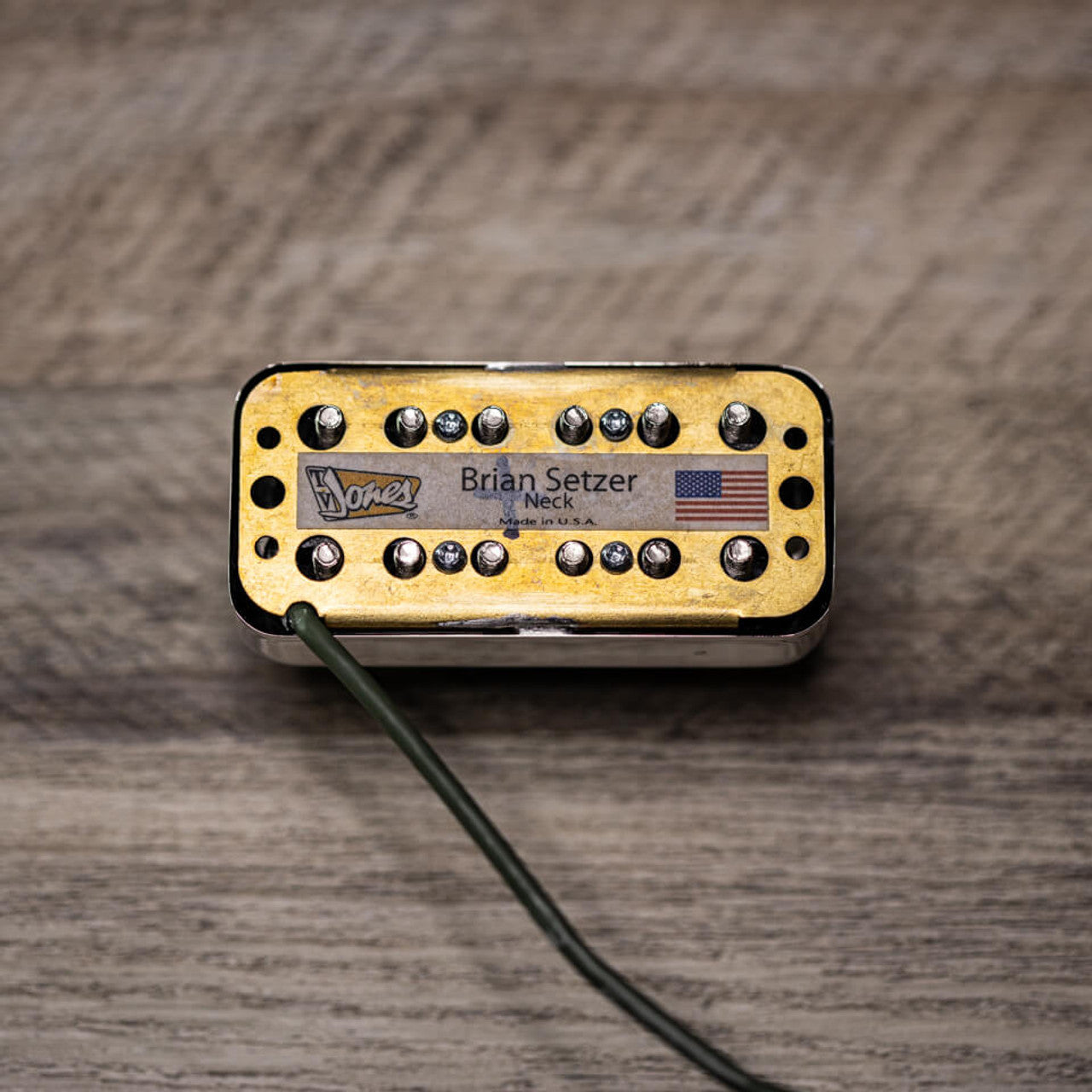 TV Jones Brian Setzer Signature Universal Mount Neck Pickup - Nickel -NEW