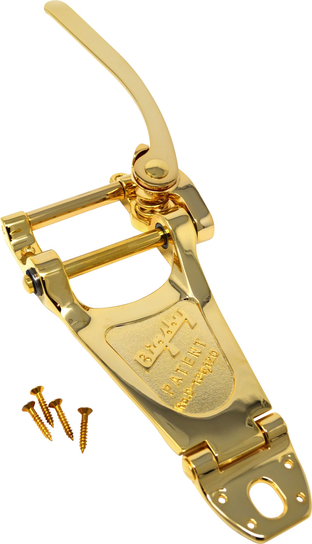 Bigsby B7 Vibrato All Gold Tailpiece for Archtop Guitars
