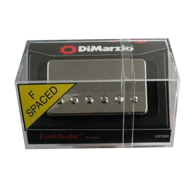 DiMarzio Fortitude Bridge Nickel Cover Pickup DP290 Joe Duplantier Signature Model
