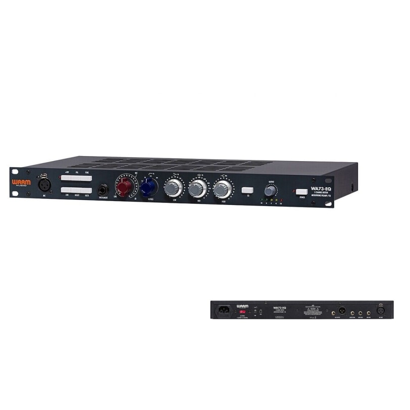 Warm Audio WA73-EQ 1-Ch Solid State British Microphone Line Instrument Preamp EQ