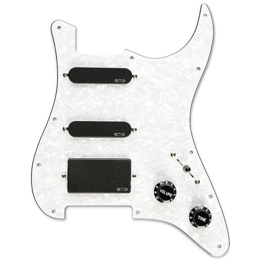 EMG KH20 White Pearl Pre-wired Pickguard with 3 Pickups