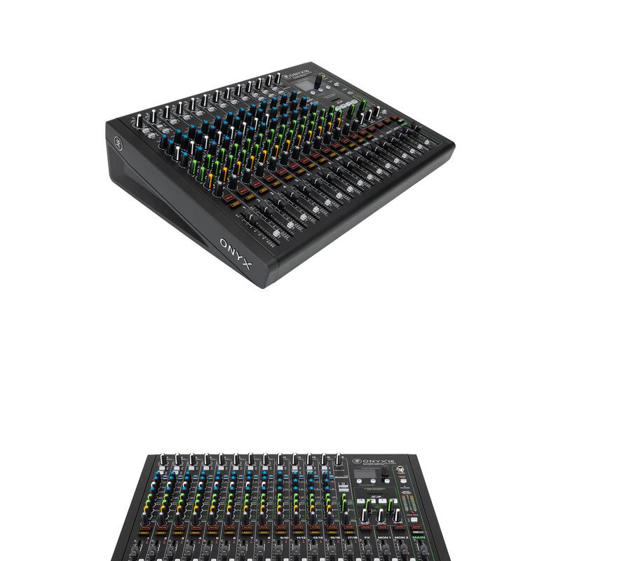 Mackie Onyx16 16-channel Analog Mixer with Multi-track USB