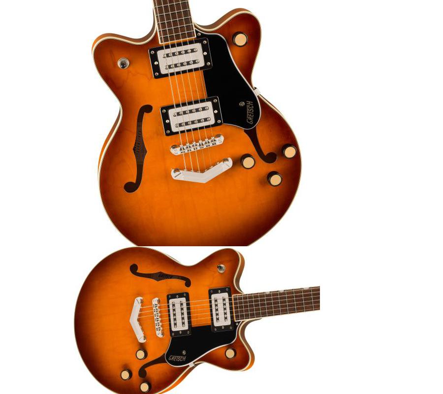Semi-hollowbody Abbey Ale Doublecut Guitar Gretsch G2655 Streamliner Center Block Jr.