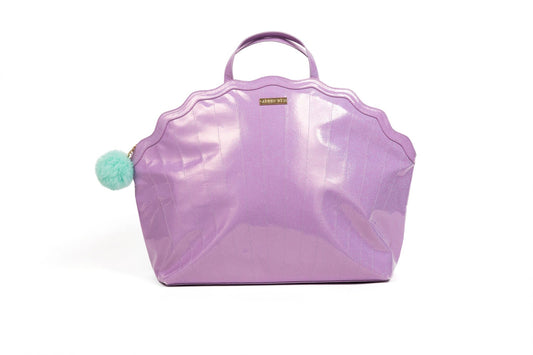Mermaid Lilac Lavender Overnight Bag Glimmer Wish