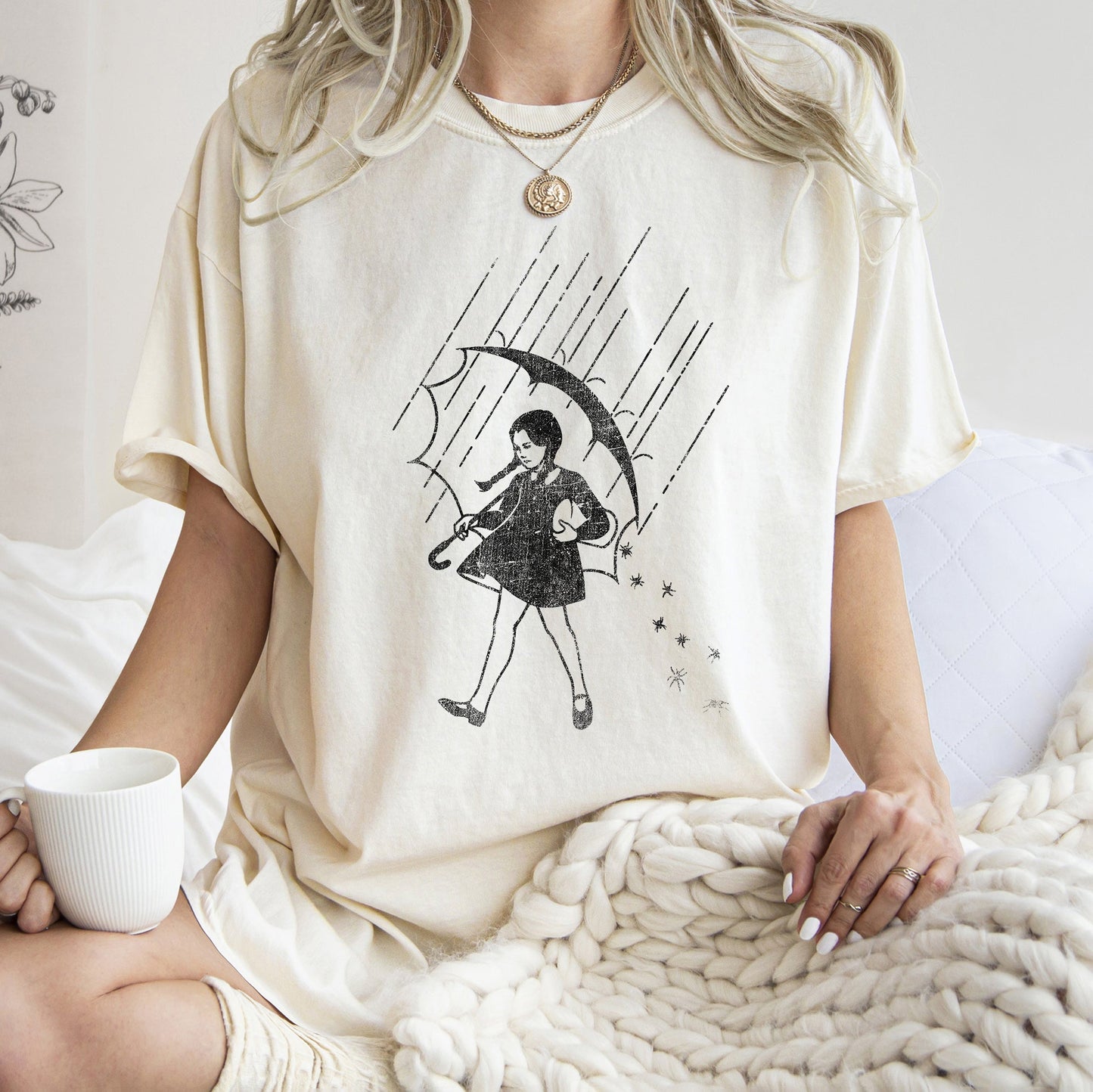 Retro Halloween Comfort Colors Tshirt Be Salty Wednesday